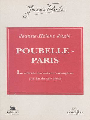 cover image of Poubelle--Paris (1883-1896)